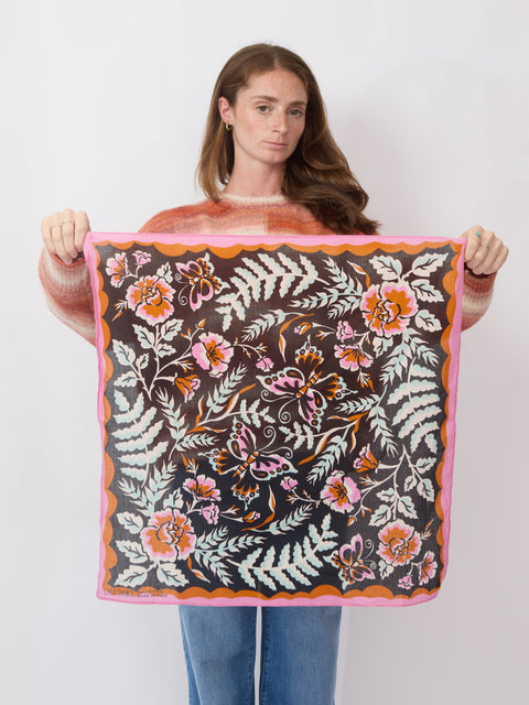 Cotton Wildwood Bandana, Licorice