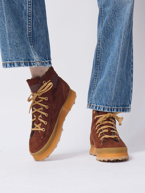 Cold Comfort Hi Top, rust