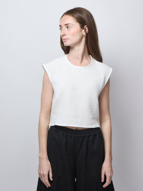 Heidi Top, white