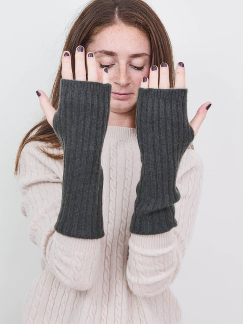 Cashmere Wrist Warmers, fourreau