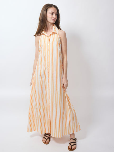 Take It or Sleeveless Dress, Creamsicle
