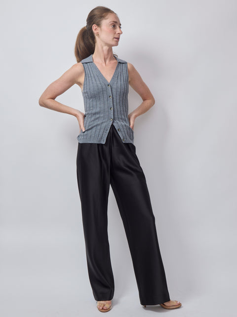 Liquid Luxe Pants, black