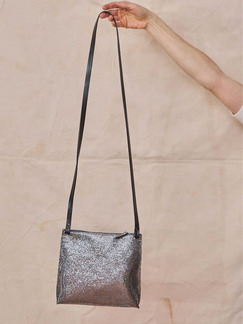 Large Strappy Pouch, Disco Ball