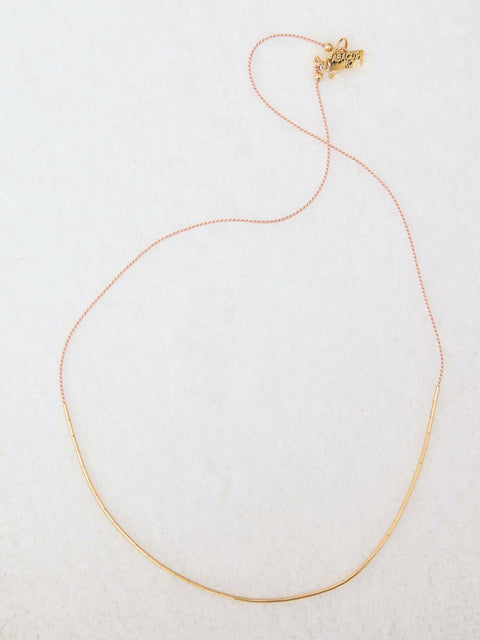 Circinus Necklace, blush