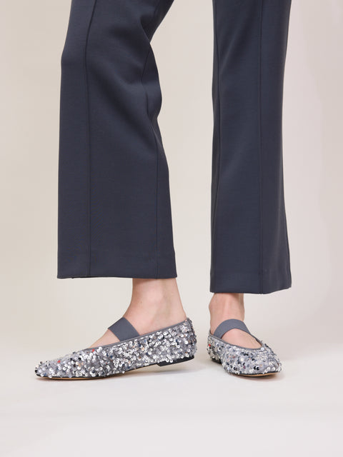 Bree, Stone Grey Sequins