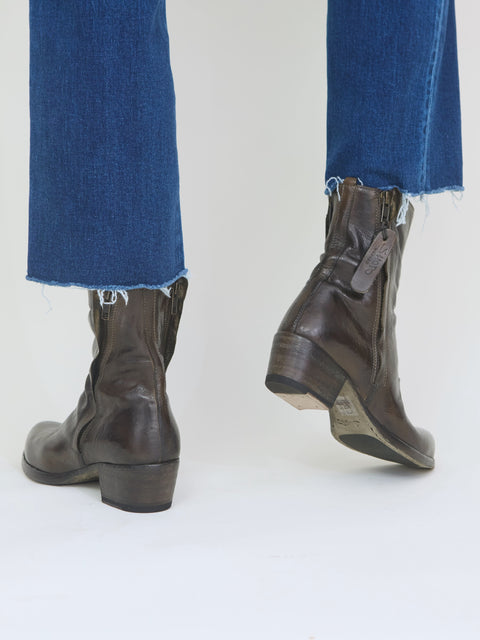 Double Zip 136, khaki