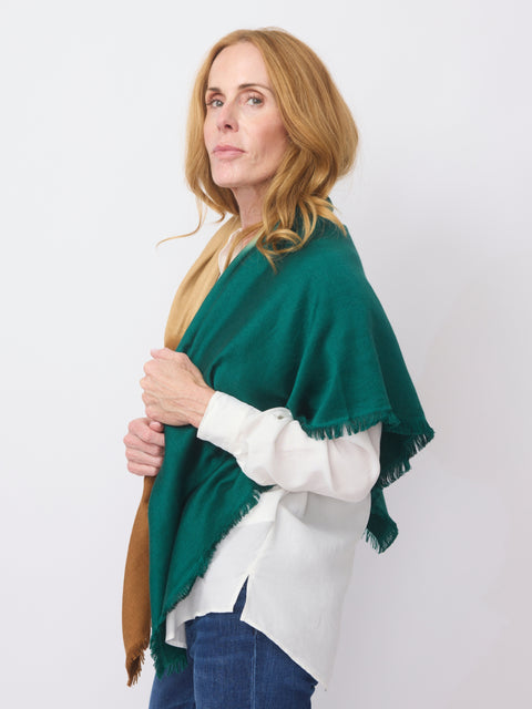 Mother Earth Satin Weave, Tama Green/Wood Brown