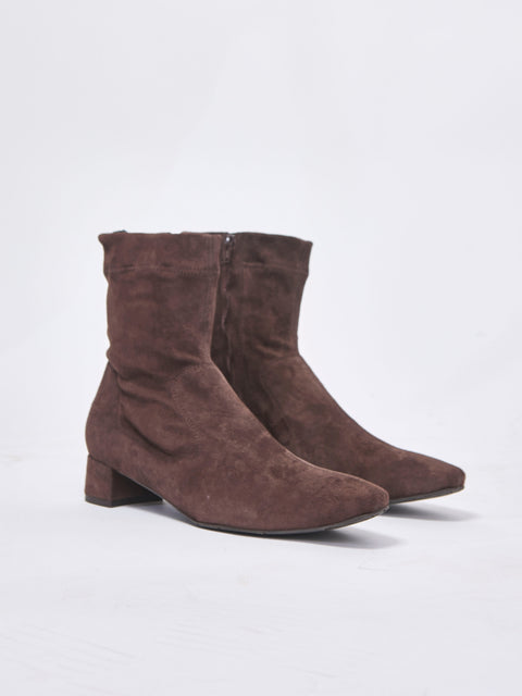 Encina Stretch Suede, Brown