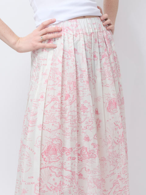Venise, Carte Rose Ecru