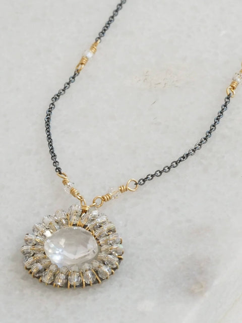 Crystal Burst Necklace