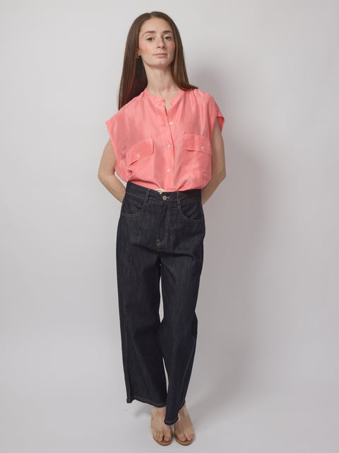 Brook, dark blue denim