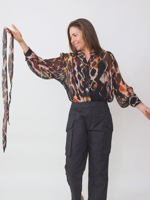 Fiona Shirt, Brown