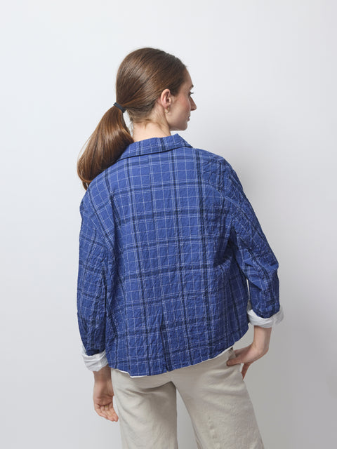 Jacket Juliana, blue check