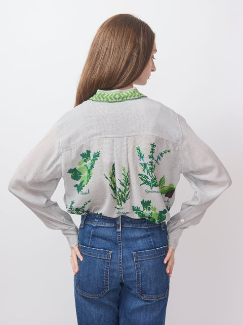 The Assia Shirt, Green