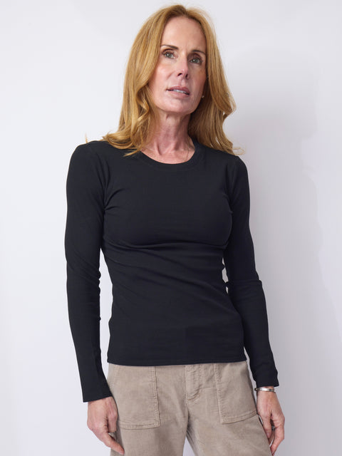 Lisa Long Sleeve, black