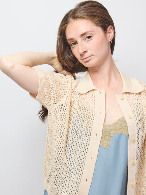 Crochet Polo, Natural