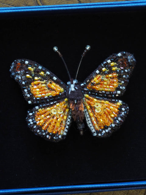 Wanderer Monarch Brooch