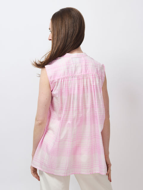 Iris Shirt, oleander pink