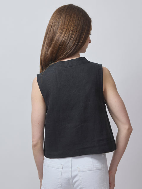 Kono top, black