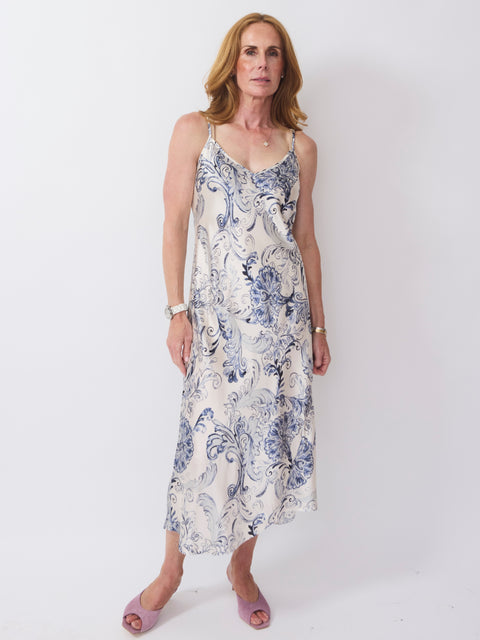 Slip Dress, baroque toile