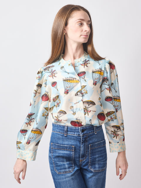 Monette, parachute ciel