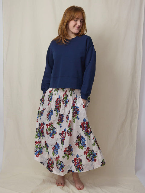 Viola Skirt, Oasis Floral