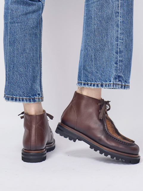 Moc Toe Derby Boot, Brown