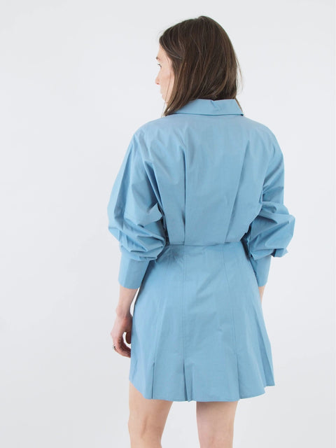 Pilar Dress, Light Blue