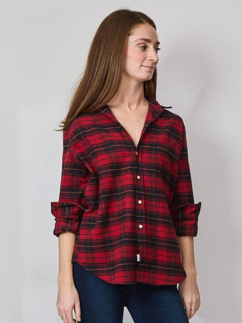 Eileen, red/black flannel