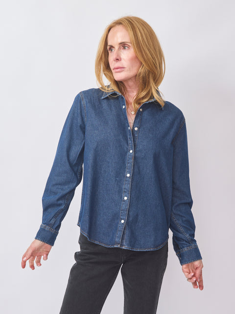 Gigi Top, Indigo