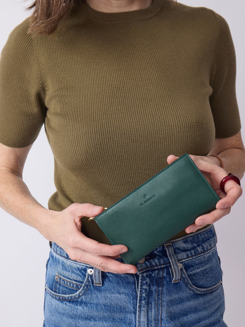Storia Medium Wallet, Verde Oleandro