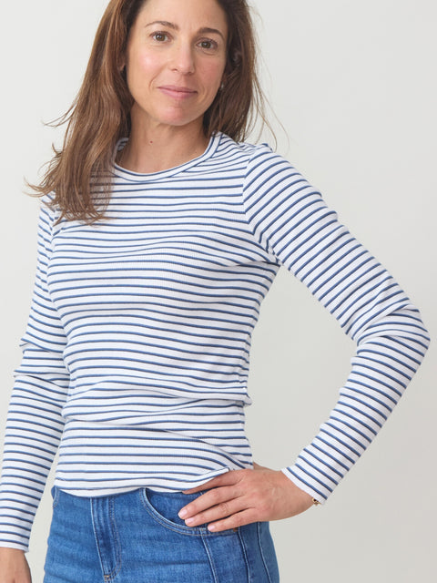 Take, ecru/navy