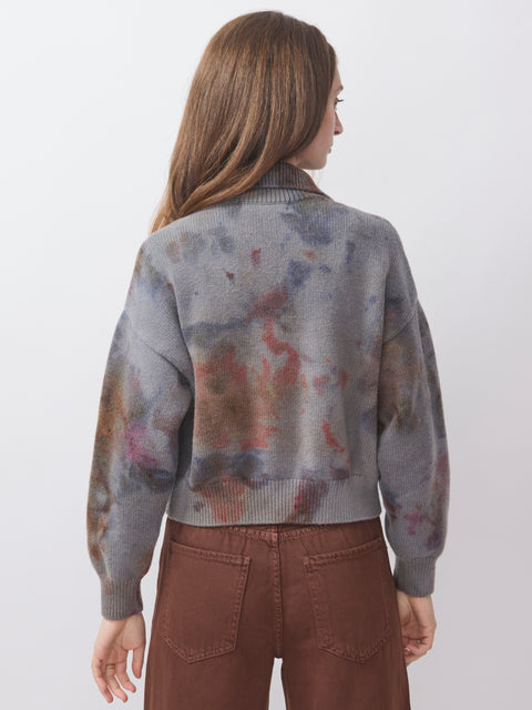 Garcon Mini Zip Jacket, Fall Leaves