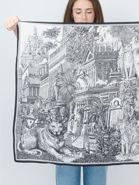 Carre 65 Piranesi Black