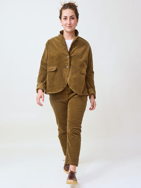Jacket Viatrix, tobacco