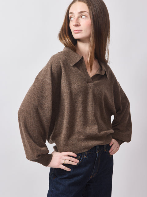 Katriel Sweater, Dark Truffle
