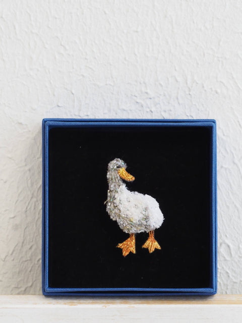 Lucky Duck Brooch