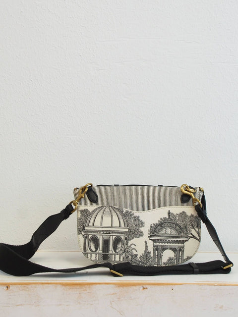 Mirage Belt Bag, Noir et Blanc