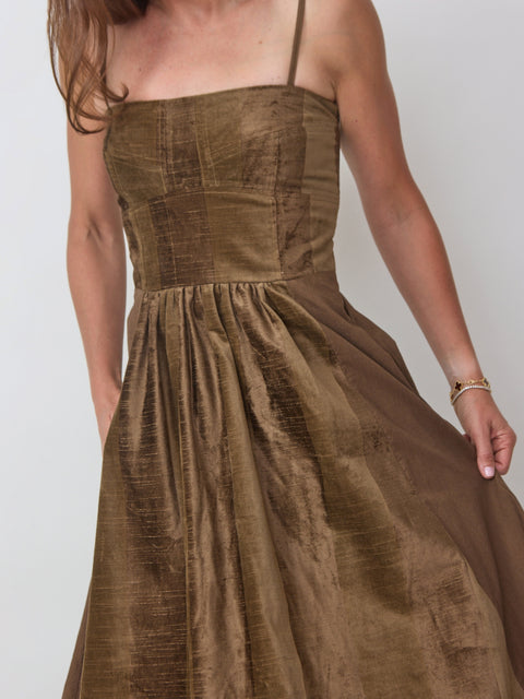 Maive Midi Dress, Army