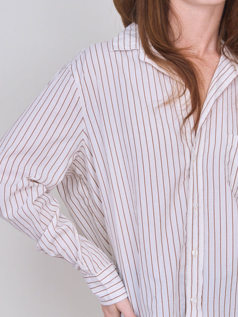 Eileen, Camel/Cream Stripe