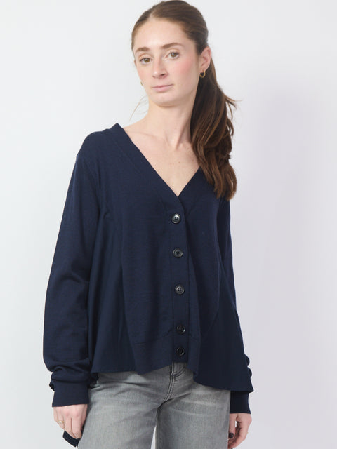 Cape Cardigan, Paris Blue