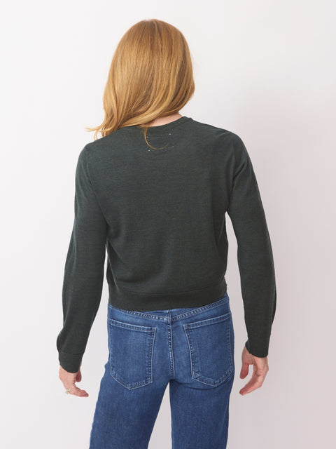 Crewneck Sweater, Dark Forest