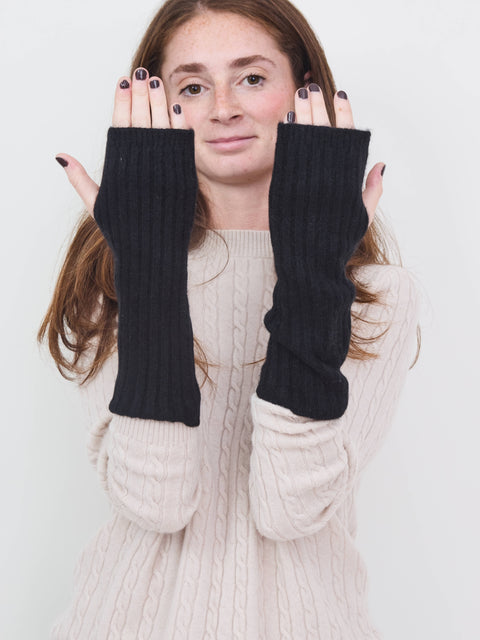 Cashmere Wrist Warmers, embassy