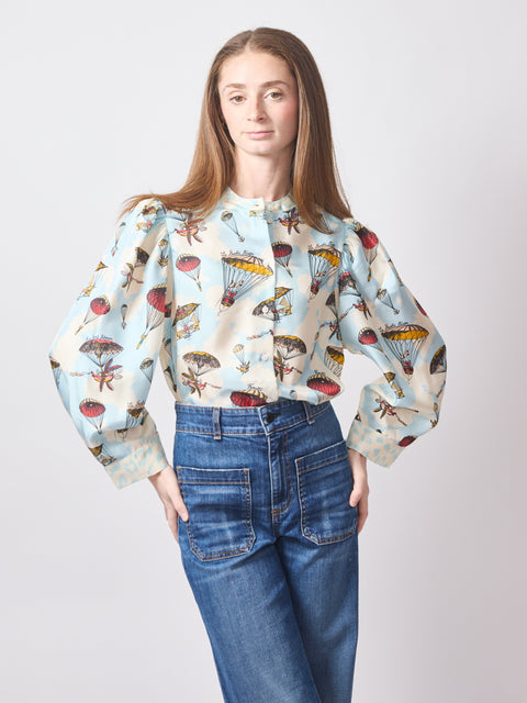 Monette, parachute ciel