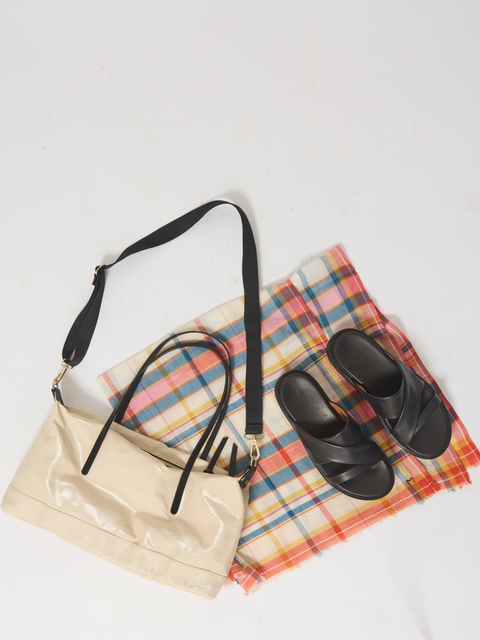 Anais, crema/black