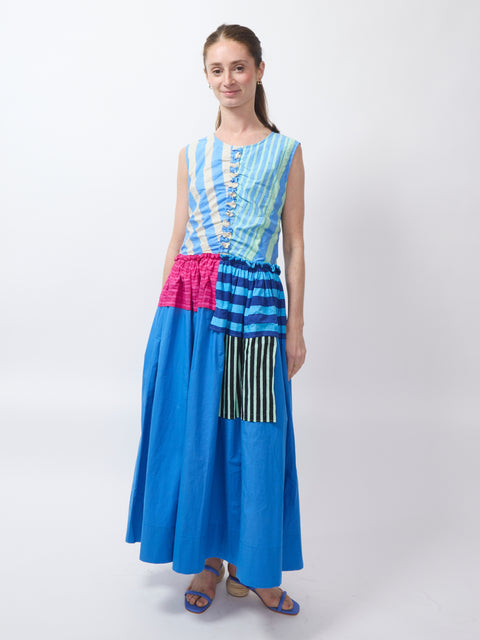 Ilana Dress, paros blue