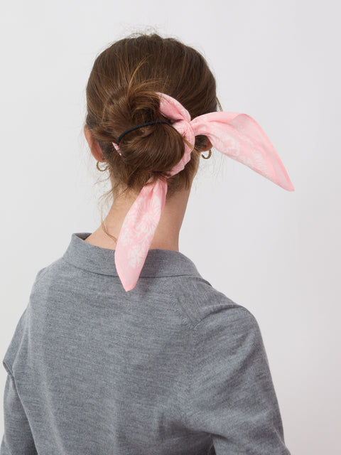 Cotton Blossom Bandana, Shell Pink