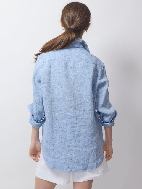 Eileen, Blue Linen Hearts