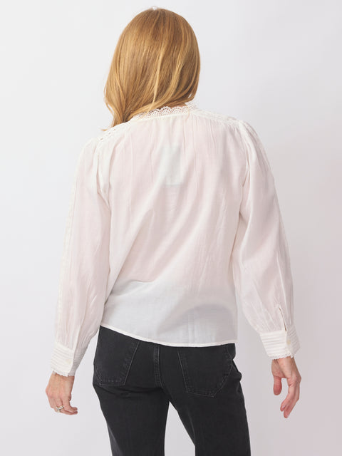 Gedi Top, White