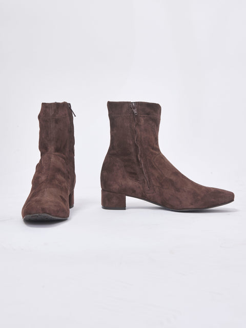 Encina Stretch Suede, Brown